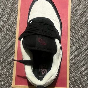 Vans Black and White Sneakers